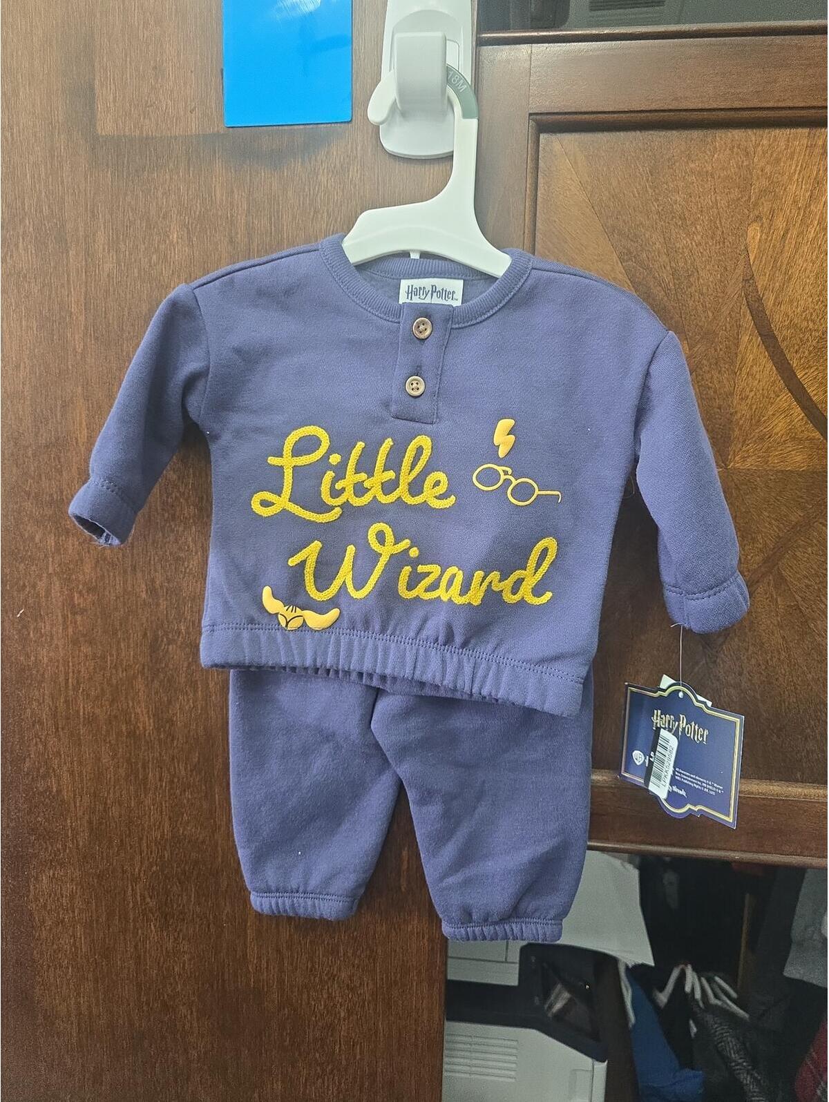 Newborn Brand New Harry Potter Sweatsuit Item 941 Newborn Brand New Harry Potter Sweatsuit Item 941